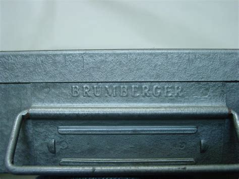 brumberger brooklyn ny metal box how to open|Brumberger Metal Box .